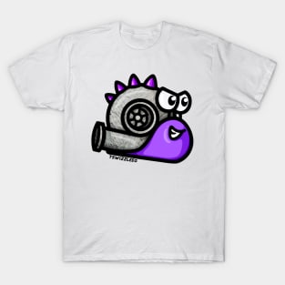 Turbo Snail - Turbosaurus (Purple) T-Shirt